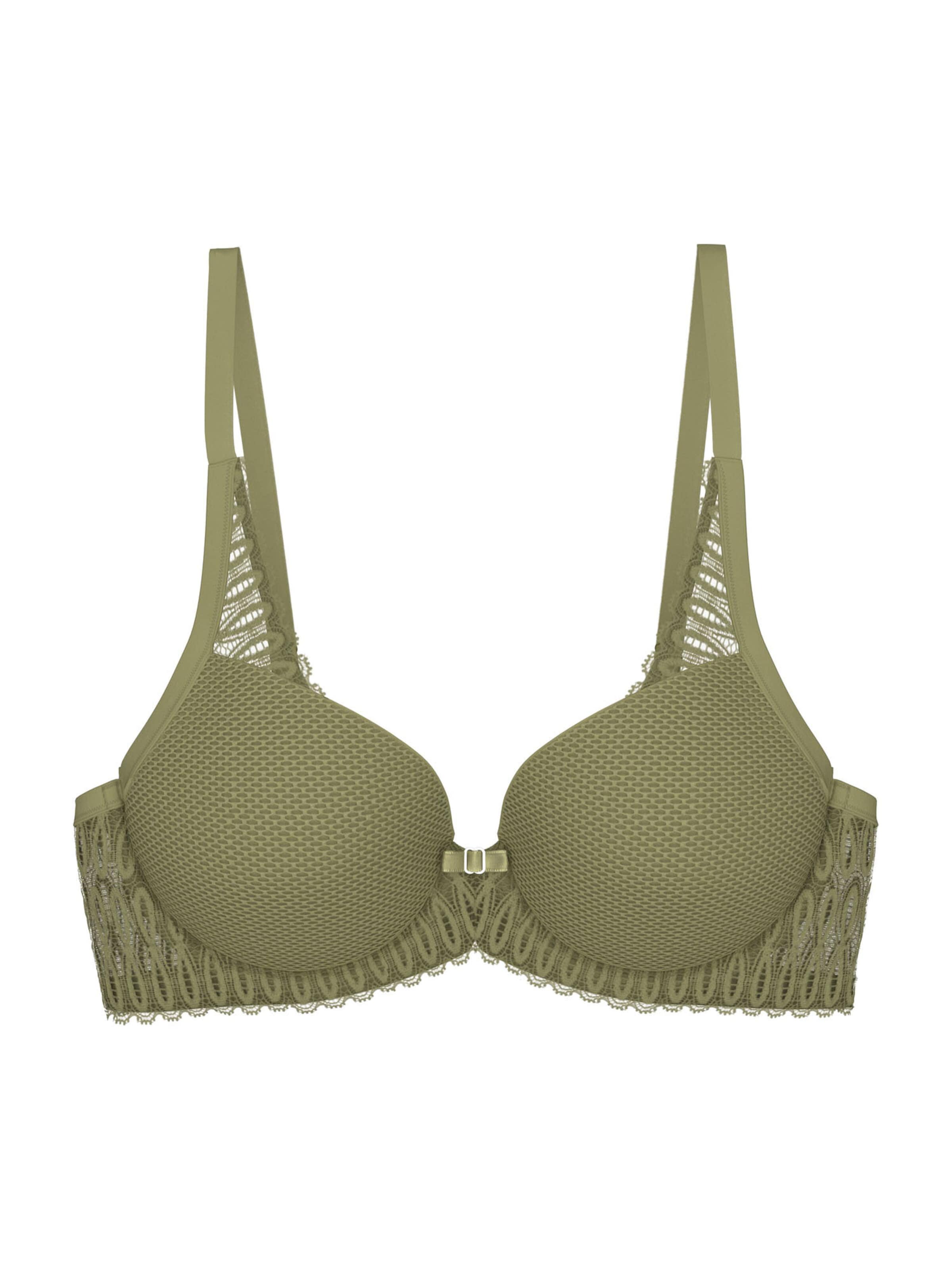 TRIUMPH Bügel-BH ' Red Label Aura Spotlight ' in Grün: Vorderseite
