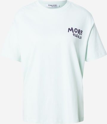 Sublevel - Camiseta en verde: frente