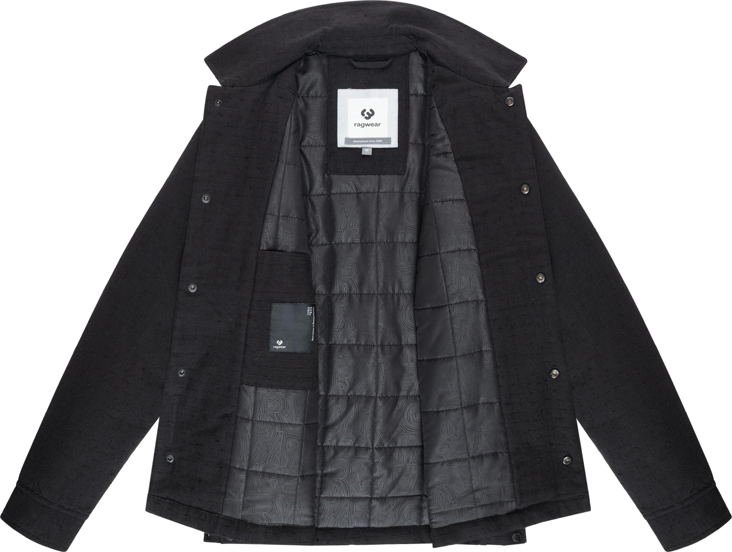 Ragwear Демисезонная куртка 'Karmel Youmodo' в Черный