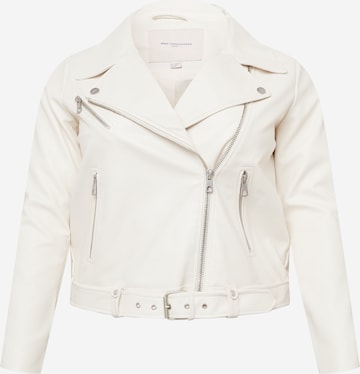ONLY Carmakoma Between-Season Jacket in White: front