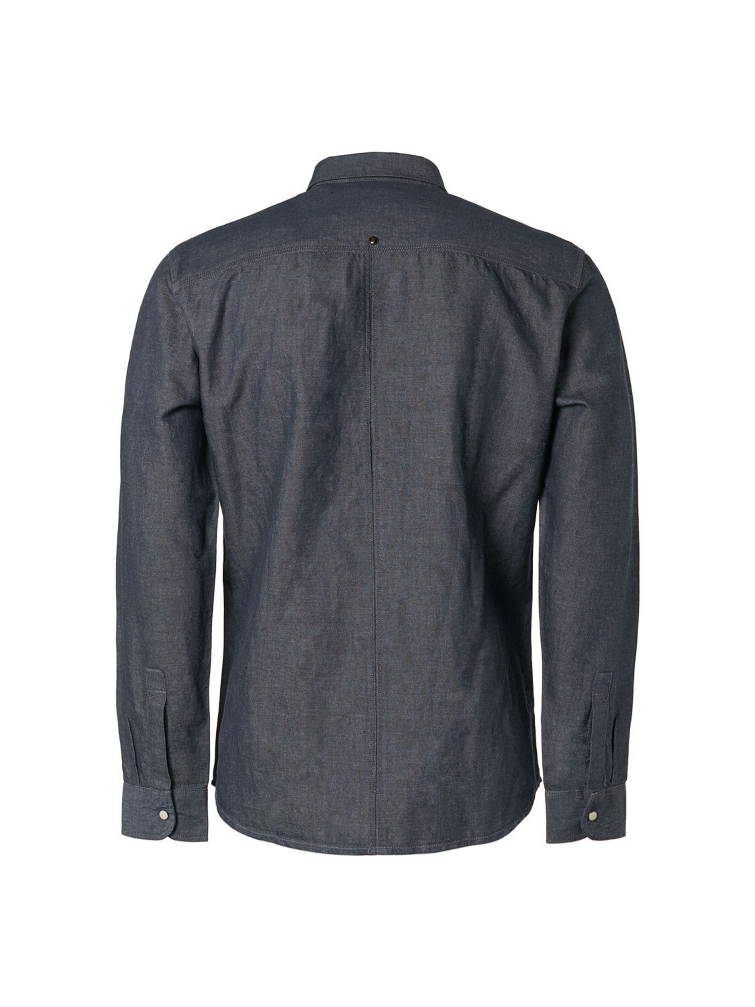 No Excess Regular fit Button Up Shirt in Grey