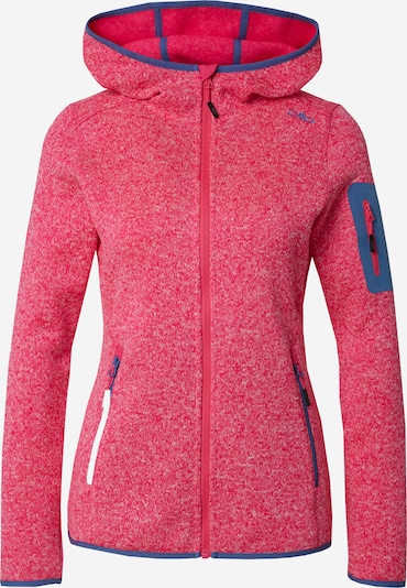 CMP Athletic fleece jacket in Dark blue / mottled pink / White, Item view