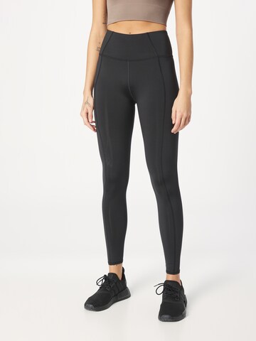 COLUMBIA Skinny Friluftsbukse i svart: forside