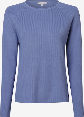 Pull-over Marie Lund en bleu : devant