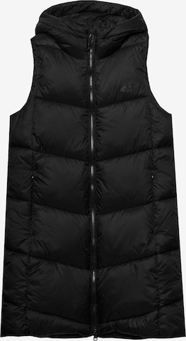 4F Sportbodywarmer in Zwart: voorkant