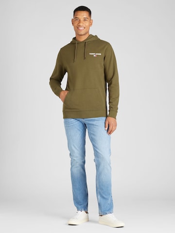 Tommy Jeans - Sweatshirt em verde