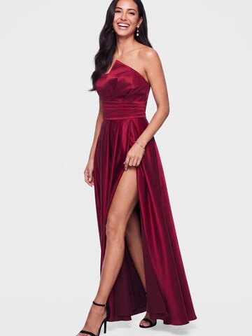 Ombre Evening dress in Red