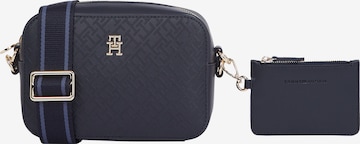 TOMMY HILFIGER Чанта с презрамки 'DISTINCT' в синьо: отпред