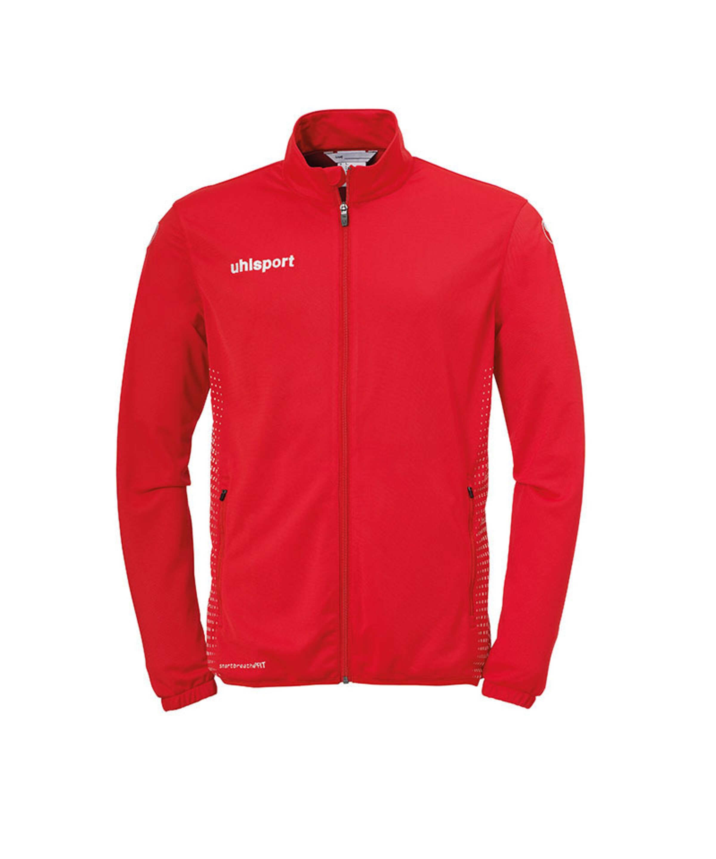 UHLSPORT Athletic Jacket in Red: front