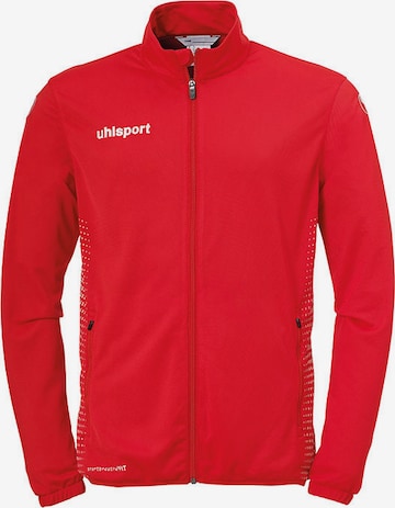 UHLSPORT Athletic Jacket in Red: front