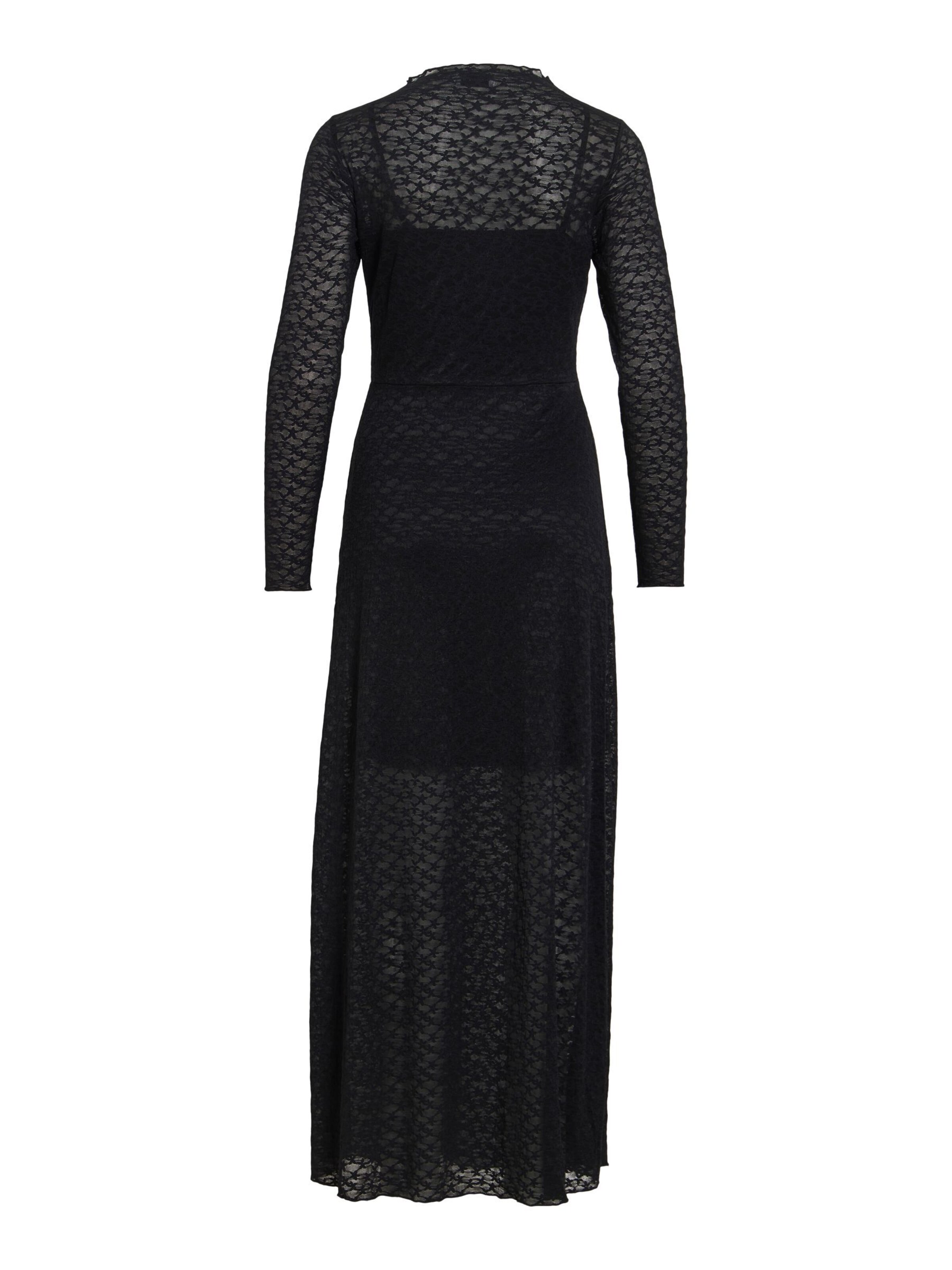 VILA Jurk 'VISABENA' in Zwart