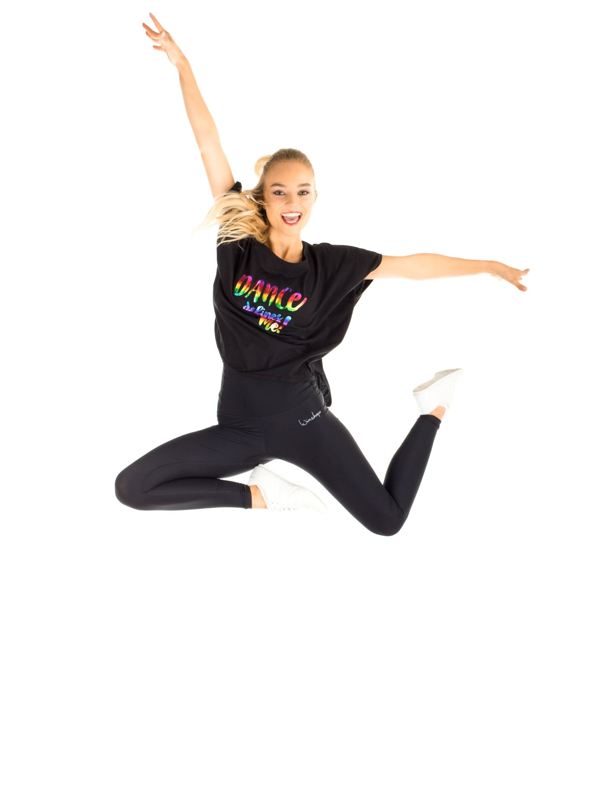 Winshape Slimfit Παντελόνι φόρμας 'Hwl102' σε μαύρο