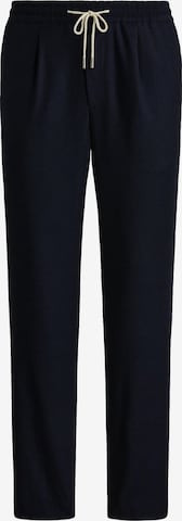 Coupe slim Pantalon à pince Boggi Milano en bleu : devant