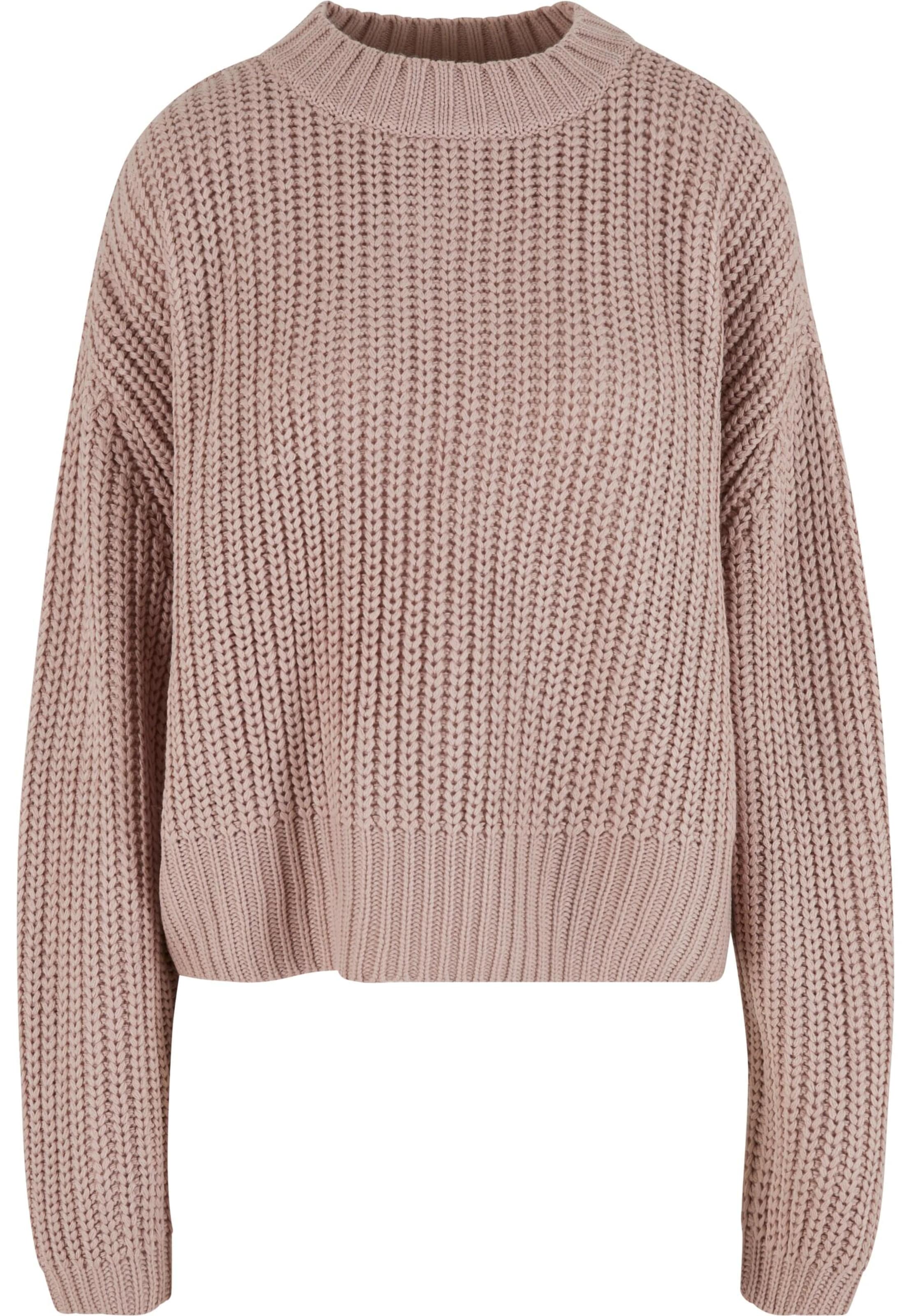 Pull-over oversize Urban Classics en rose : devant