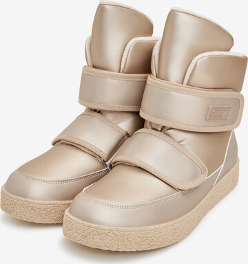 CESARE GASPARI Snow Boots in Beige