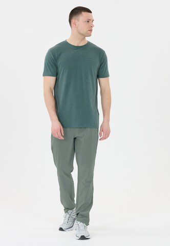 ENDURANCE Regular Sporthose 'THULE ACTIV' in Grün