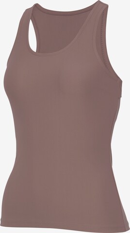 LASCANA ACTIVE Sporttop in Braun