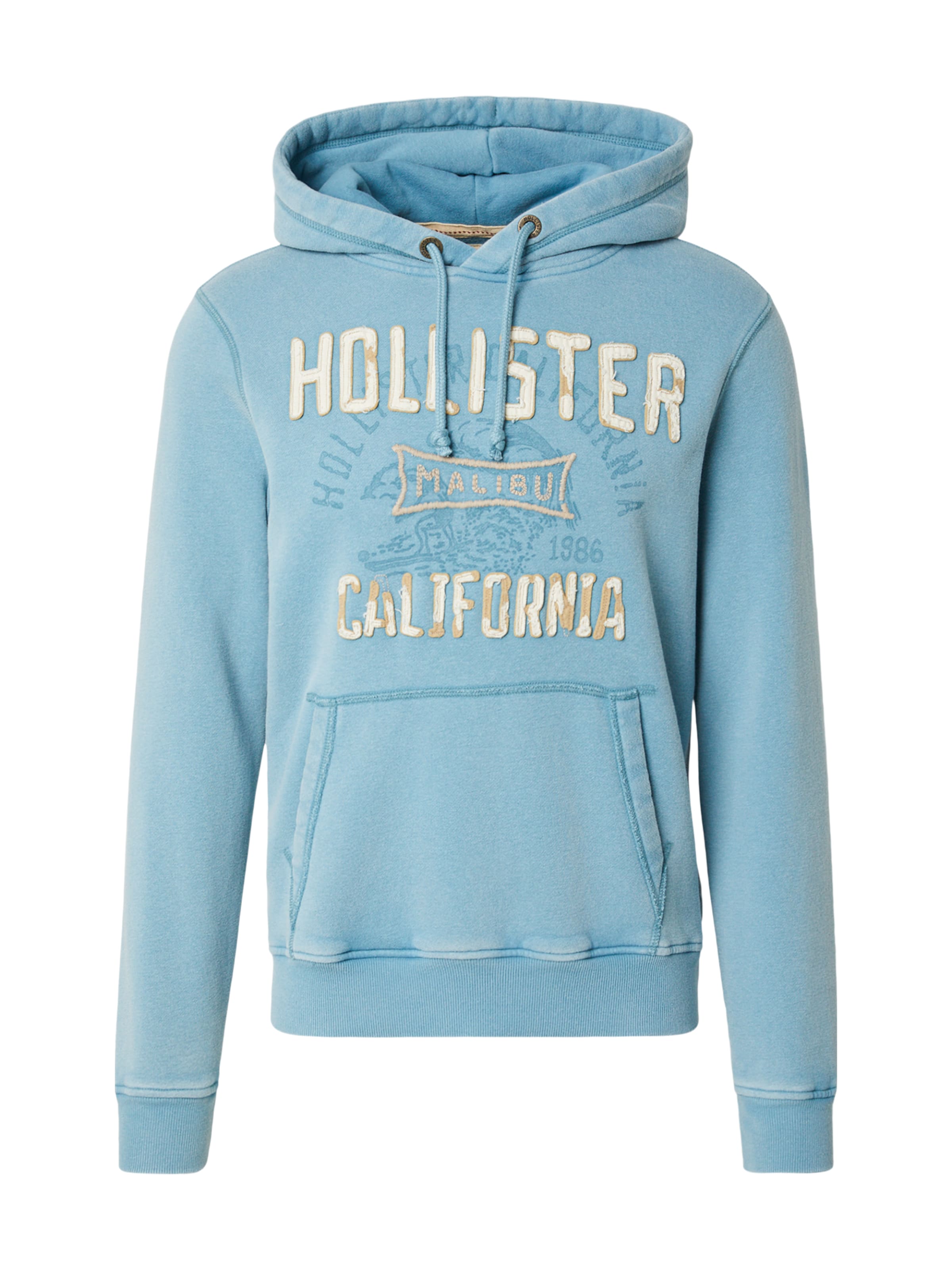 Sweat-shirt HOLLISTER en bleu : devant