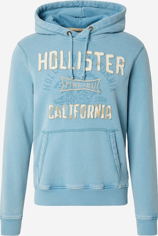 HOLLISTERSweater majica - plava boja: prednji dio