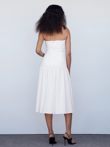 MANGO Kleid 'Saritas' in Weiß