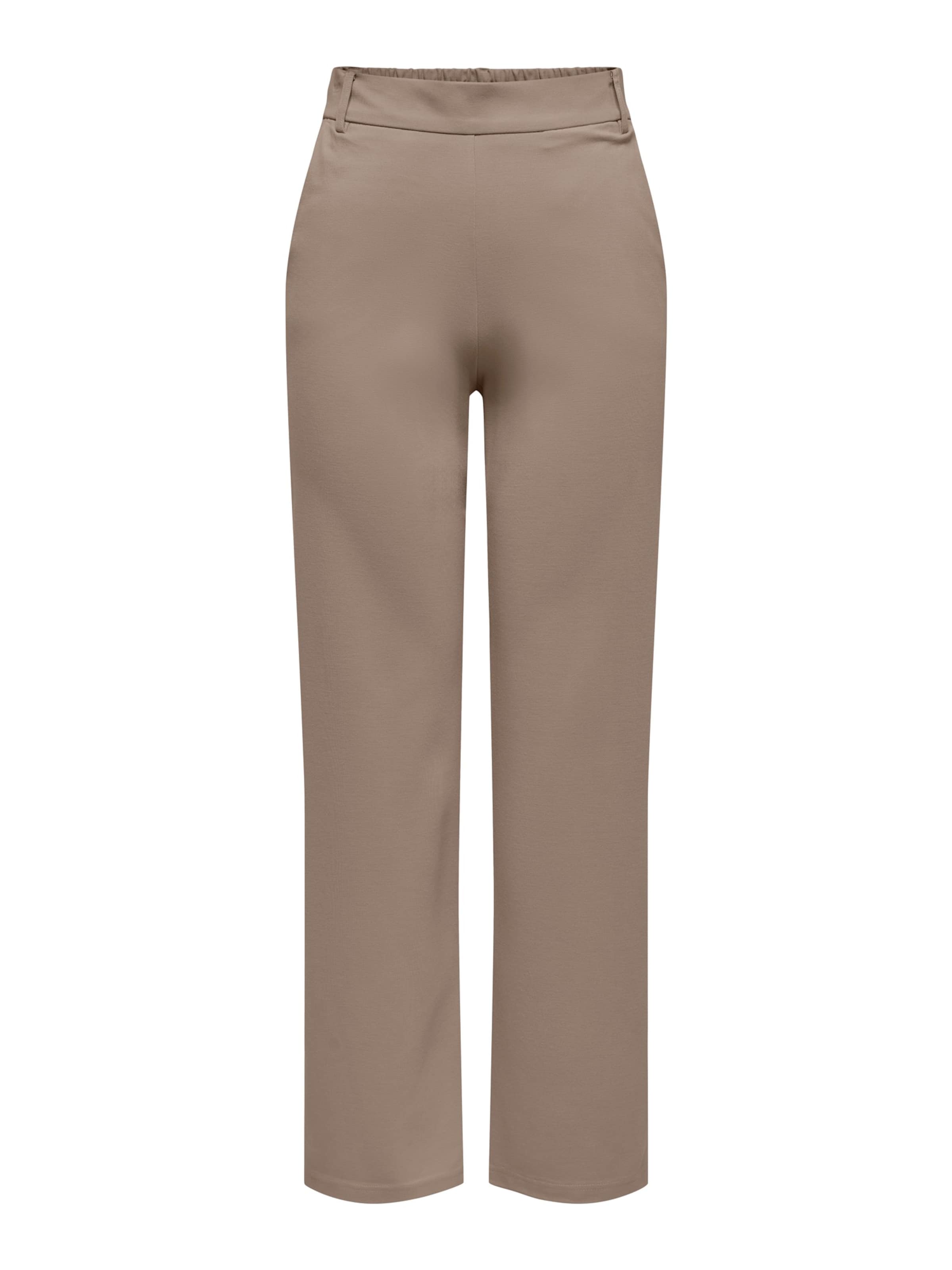 Loosefit Pantalon 'ONLPOPTRASH' ONLY en beige : devant