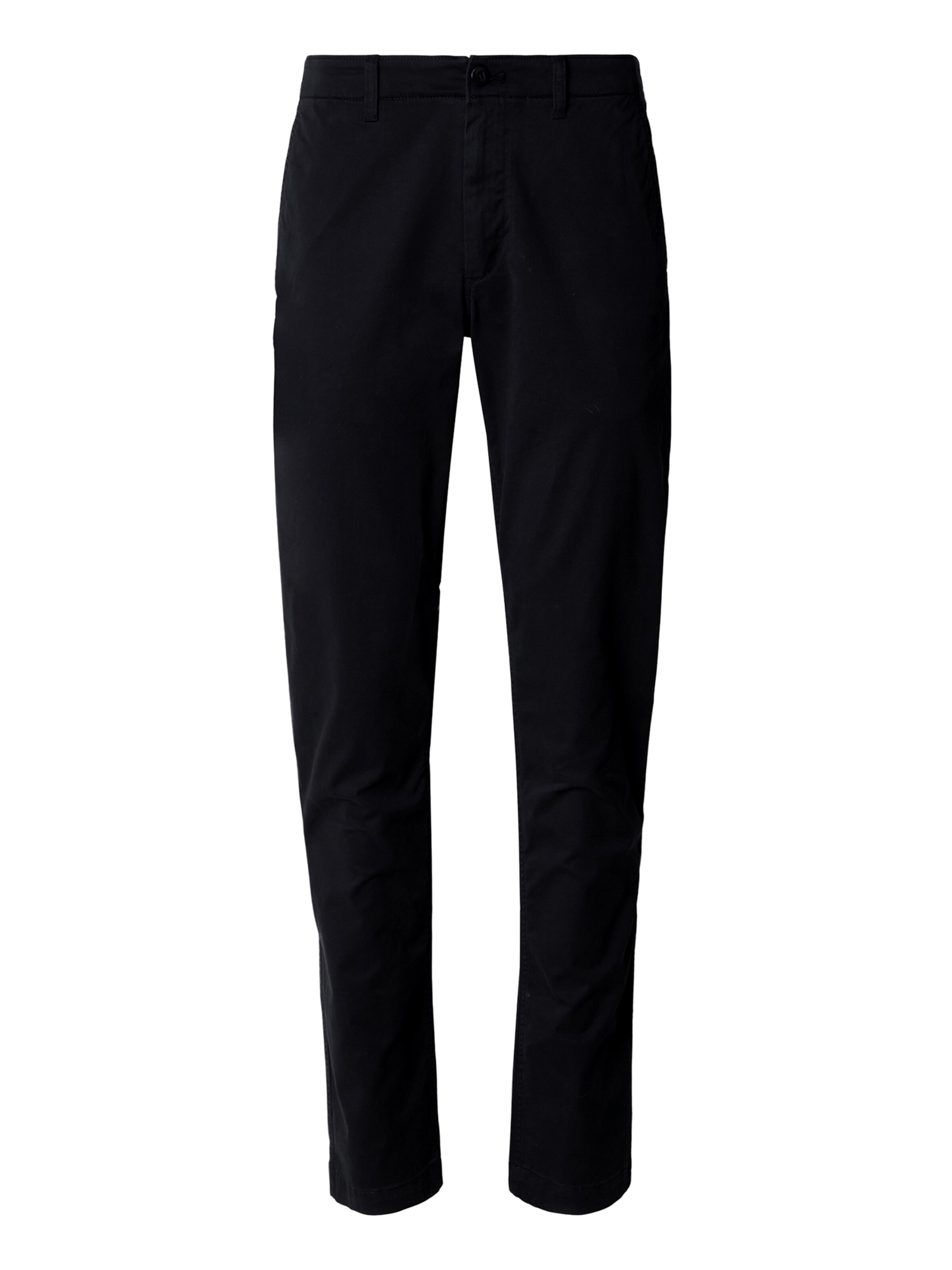 Calvin Klein Jeans Slimfit Chino hlače | črna barva: sprednja stran