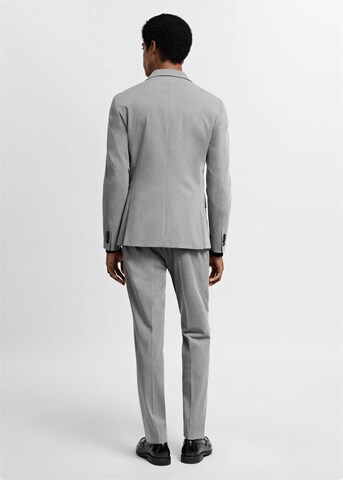 MANGO MAN Slim fit Suit Jacket 'Paulo' in Grey