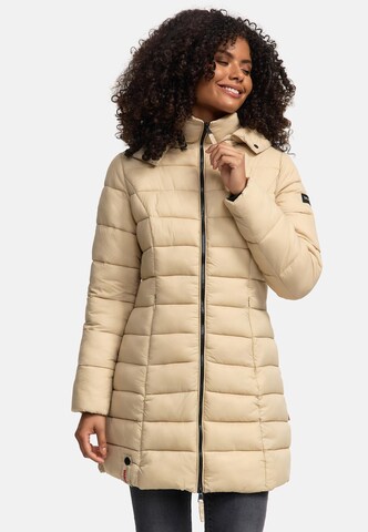 Cappotto invernale 'Abendsternchen' di MARIKOO in beige: frontale