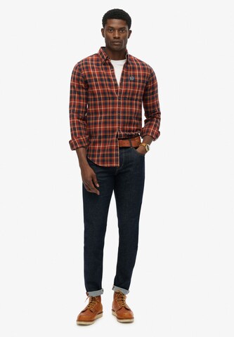 Coupe regular Chemise Superdry en orange