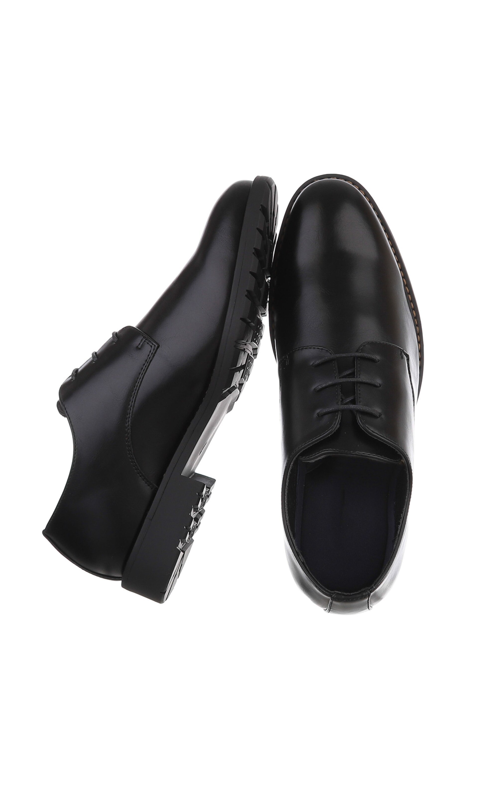 CoolWalk Lace-Up Shoes in Black