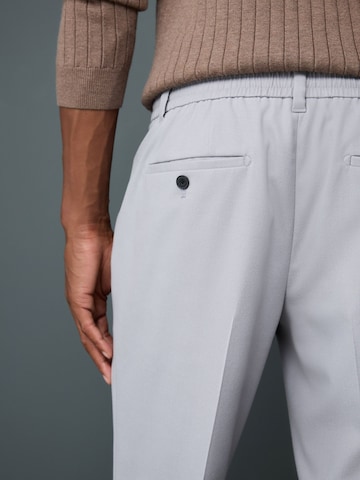 Next Slim fit Trousers with creases in Grey