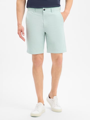 BOSS Regular Chino Pants 'Chino Slim' in Green: front