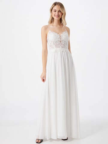 mascara Evening dress in White: front