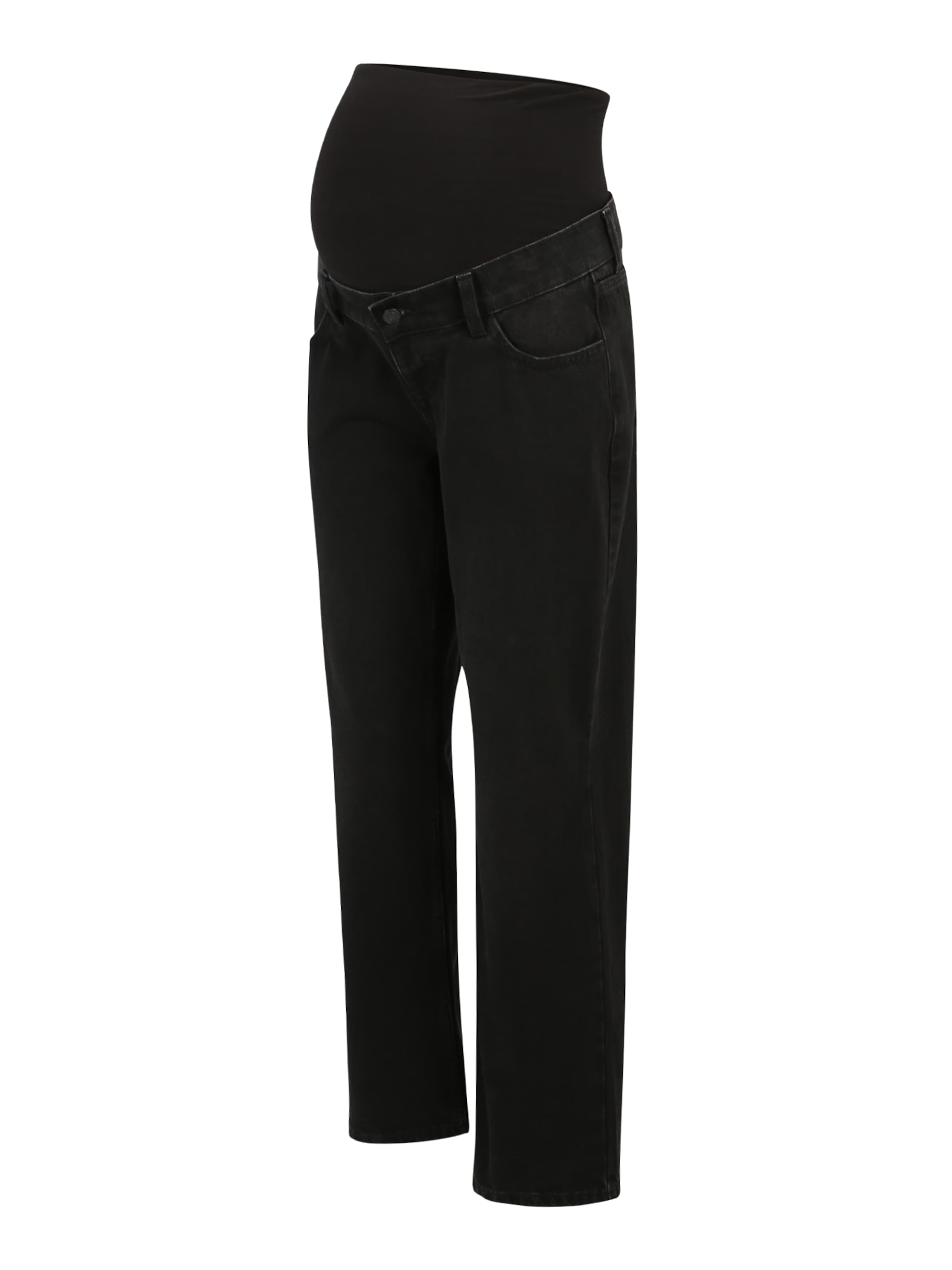 Vero Moda Maternity Wide leg Jeans 'VMMTESS' in Black: front