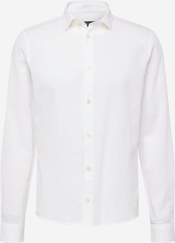 Clean Cut Copenhagen Regular fit Overhemd 'Jamie' in Wit: voorkant