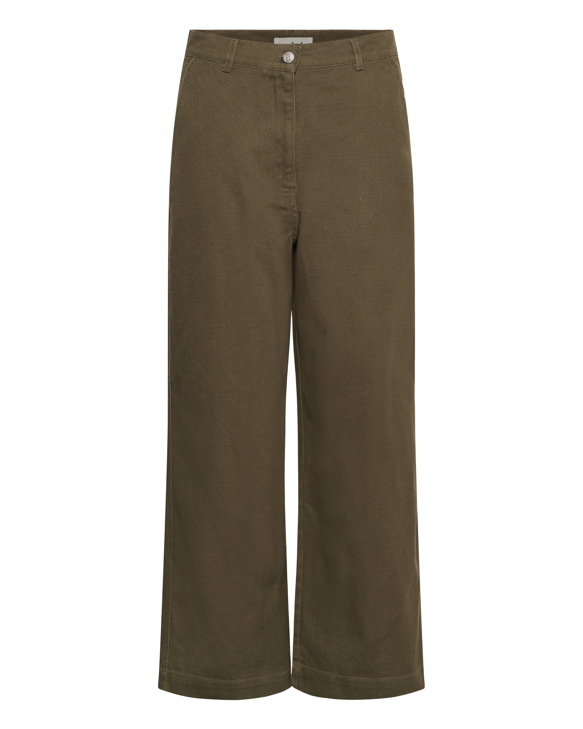 Wide Leg Jean 'Sanaga' SOAKED IN LUXURY en marron : devant