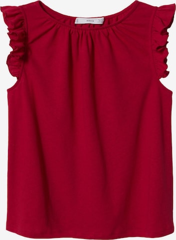 MANGO Top 'SELMA' in Rood: voorkant