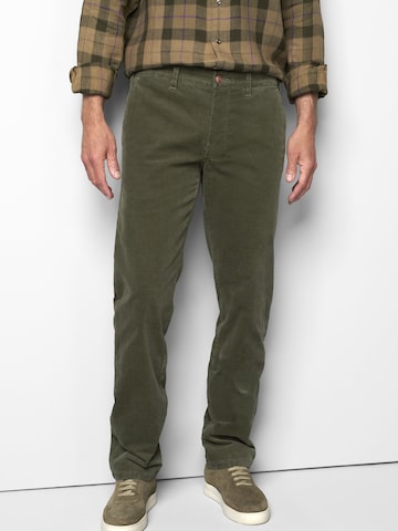 Regular Pantalon chino 'M5 Move 2-6598' MEYER en vert : devant