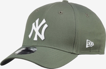 NEW ERA Czapka z daszkiem '39Thirty New York Yankees' w kolorze zielony: przód
