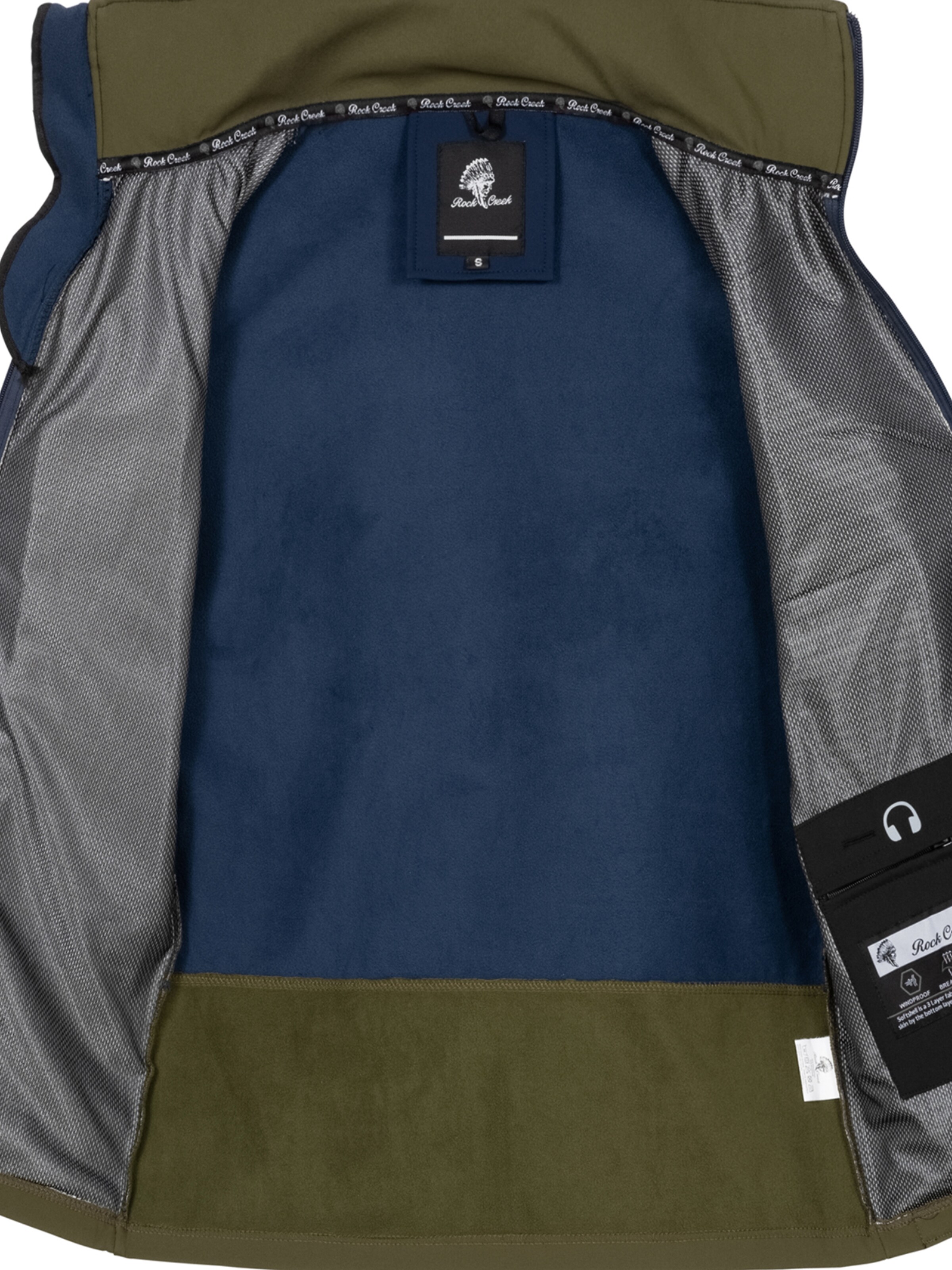 Rock Creek Funktionsjacke in Grün