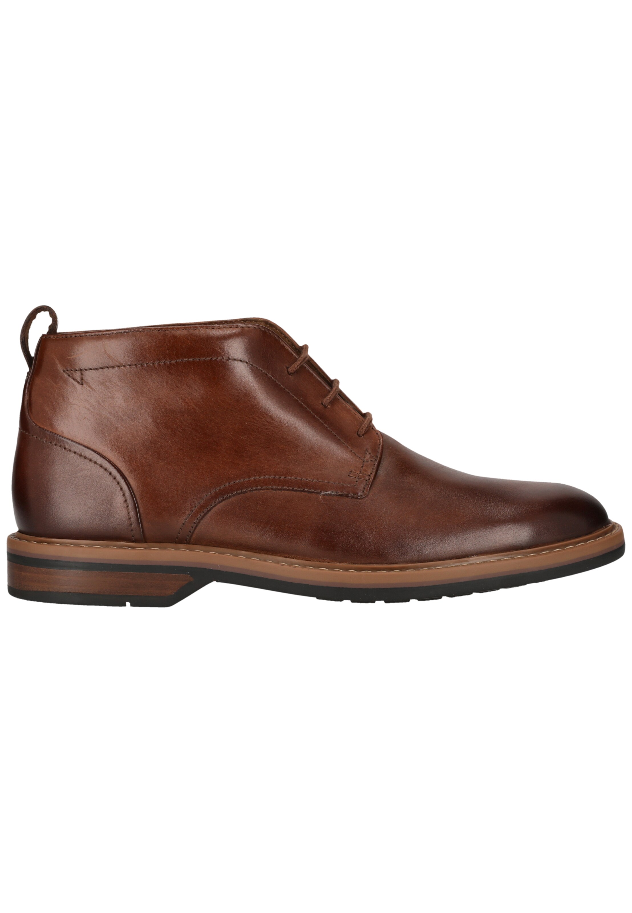 CLARKS Veterschoen 'Aldwin Chukka' in Bruin