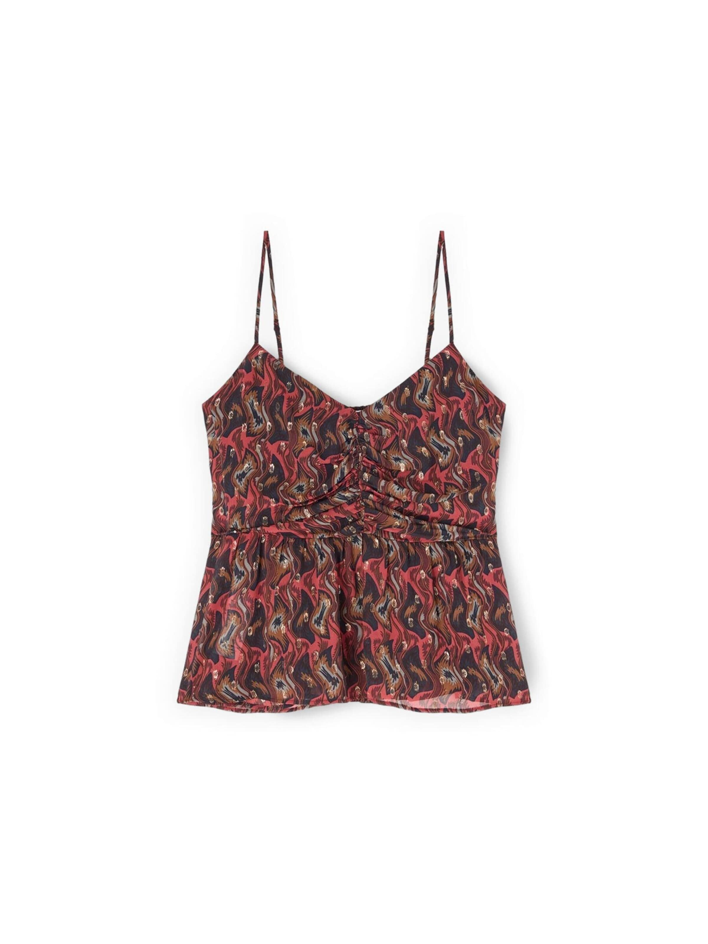 MOTIVI - Top en rojo: frente