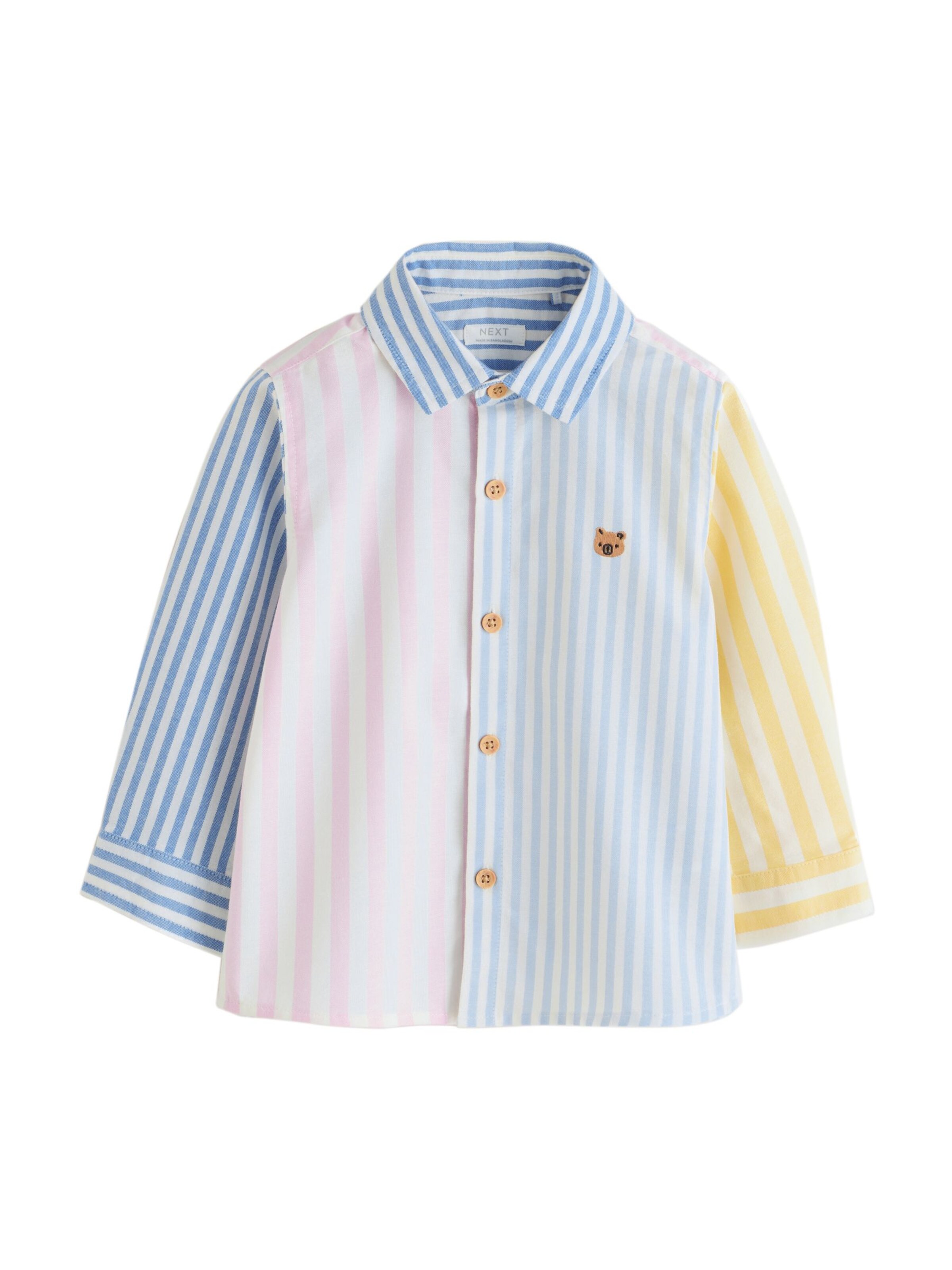 Next Regular Fit Hemd in Mischfarben: Vorderseite