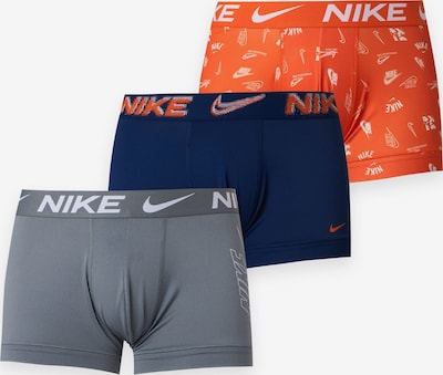 NIKE Underwear Bokserishortsit 'ESSENTIAL' koossa XS värissä laivastonsininen / harmaa / oranssi / valkoinen, Tuotenäkymä