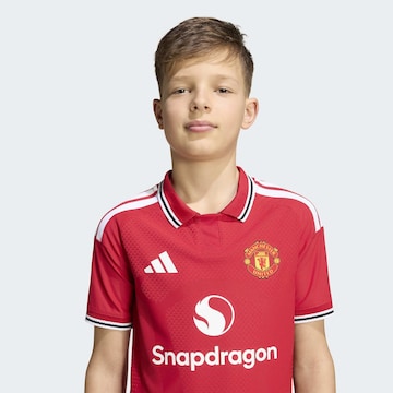 ADIDAS PERFORMANCE Functioneel shirt 'Manchester United 26/27 Authentic' in Rood