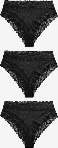 Slip Next en noir : devant