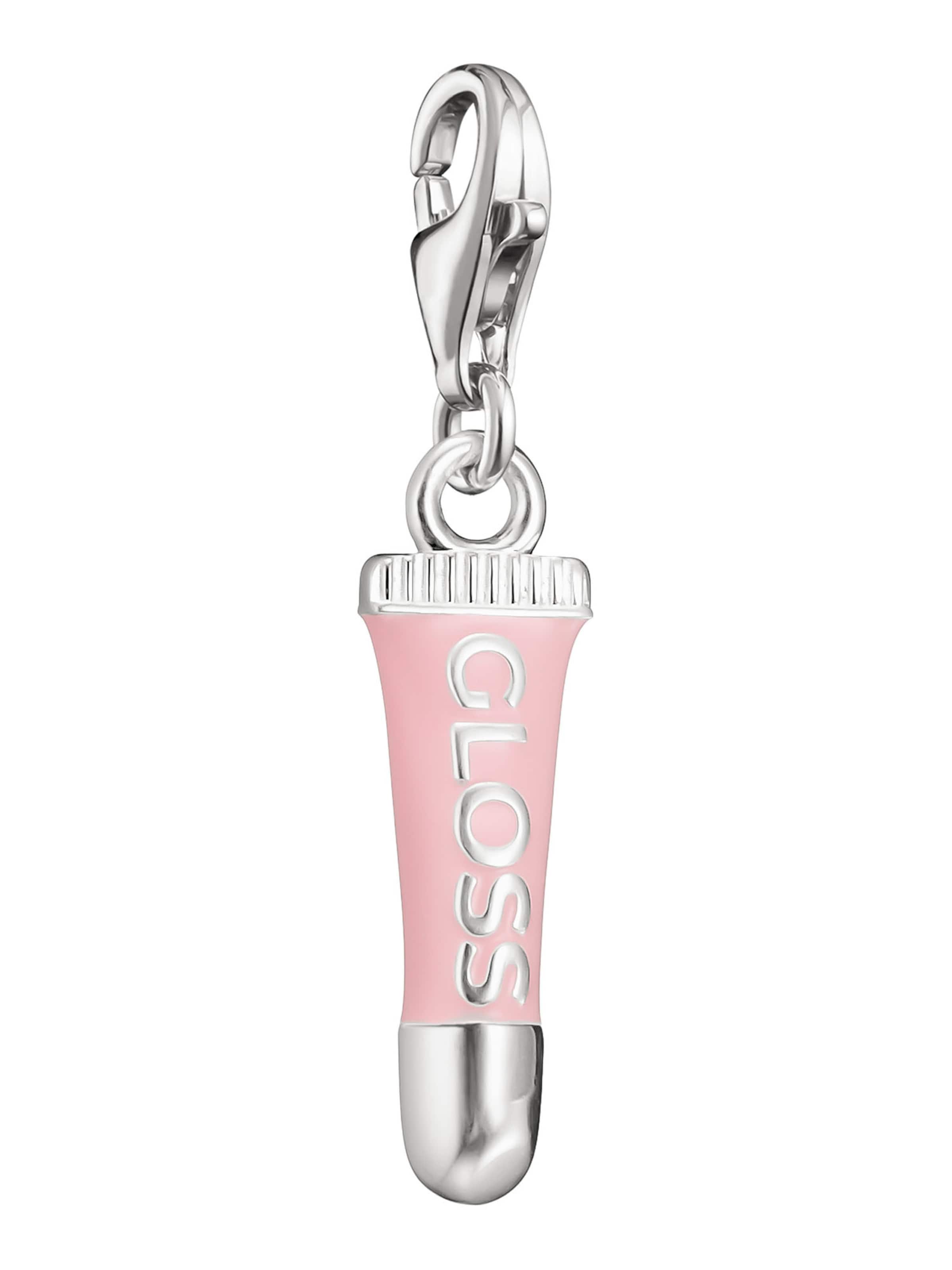 Thomas Sabo Anhänger 'Pink Lipgloss' in Silber: Vorderseite