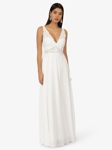 Kraimod Evening Dress in White: front