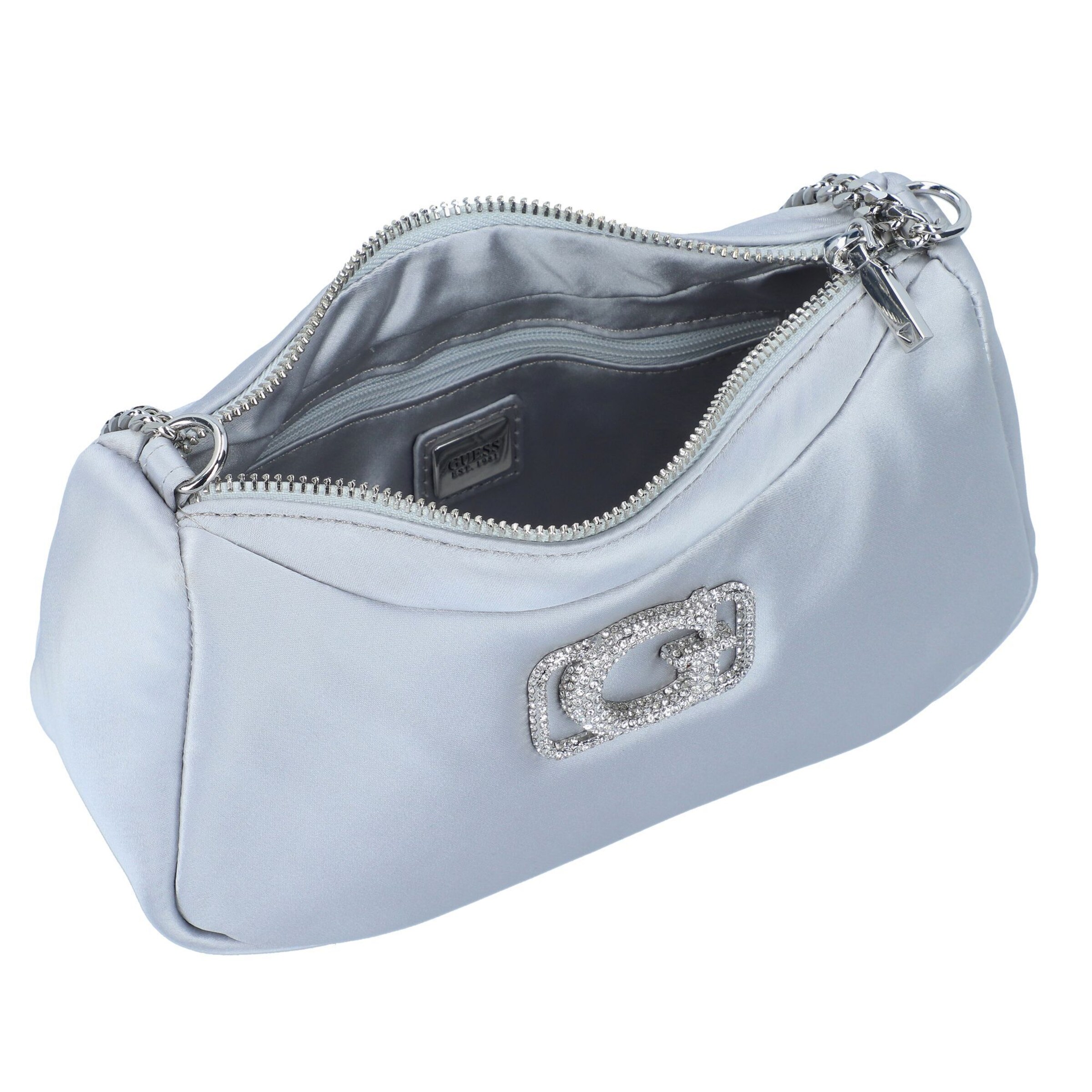 GUESS Schoudertas 'Prue' in Zilver