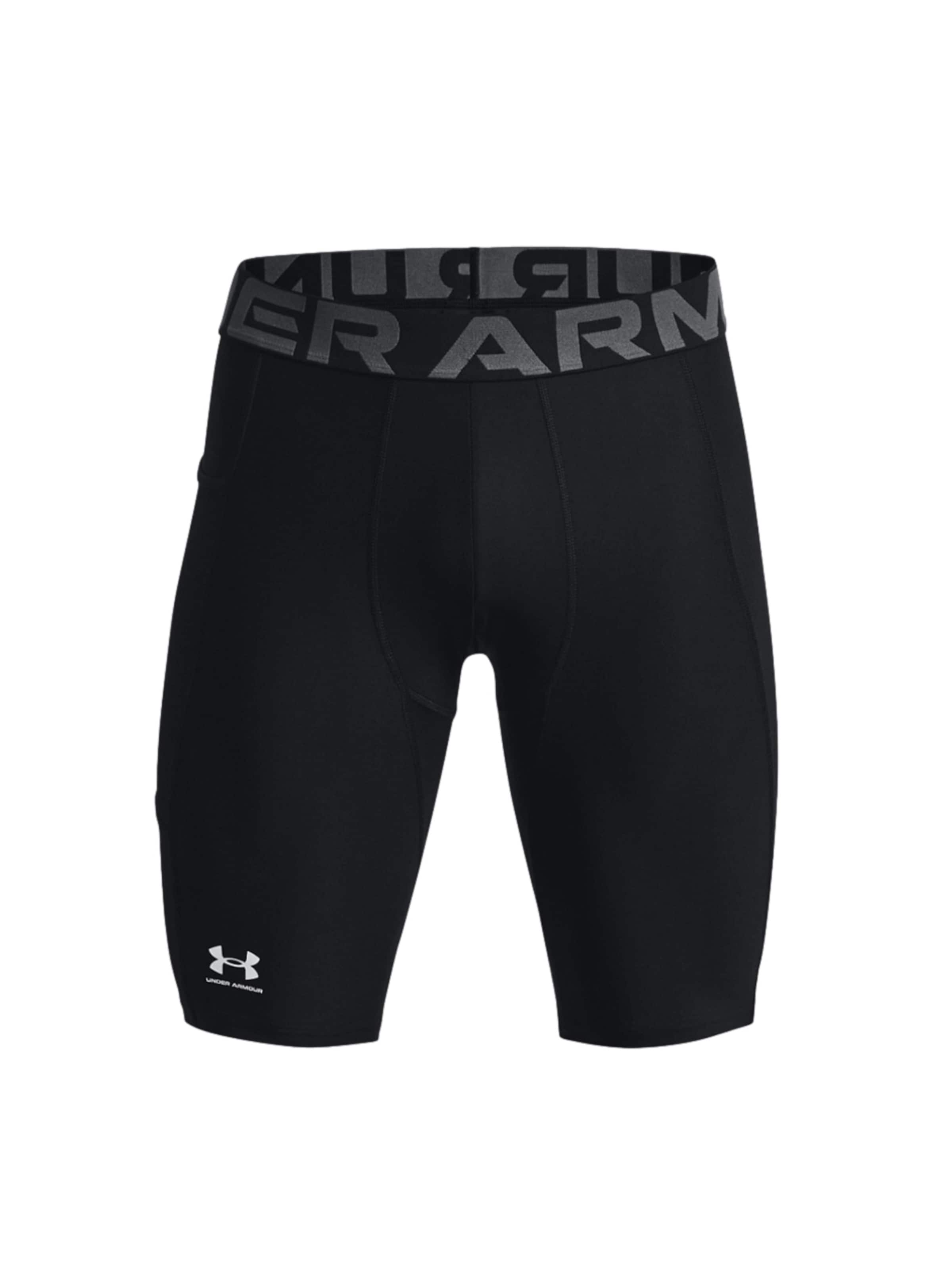 Skinny Pantaloni sportivi di UNDER ARMOUR in nero: frontale